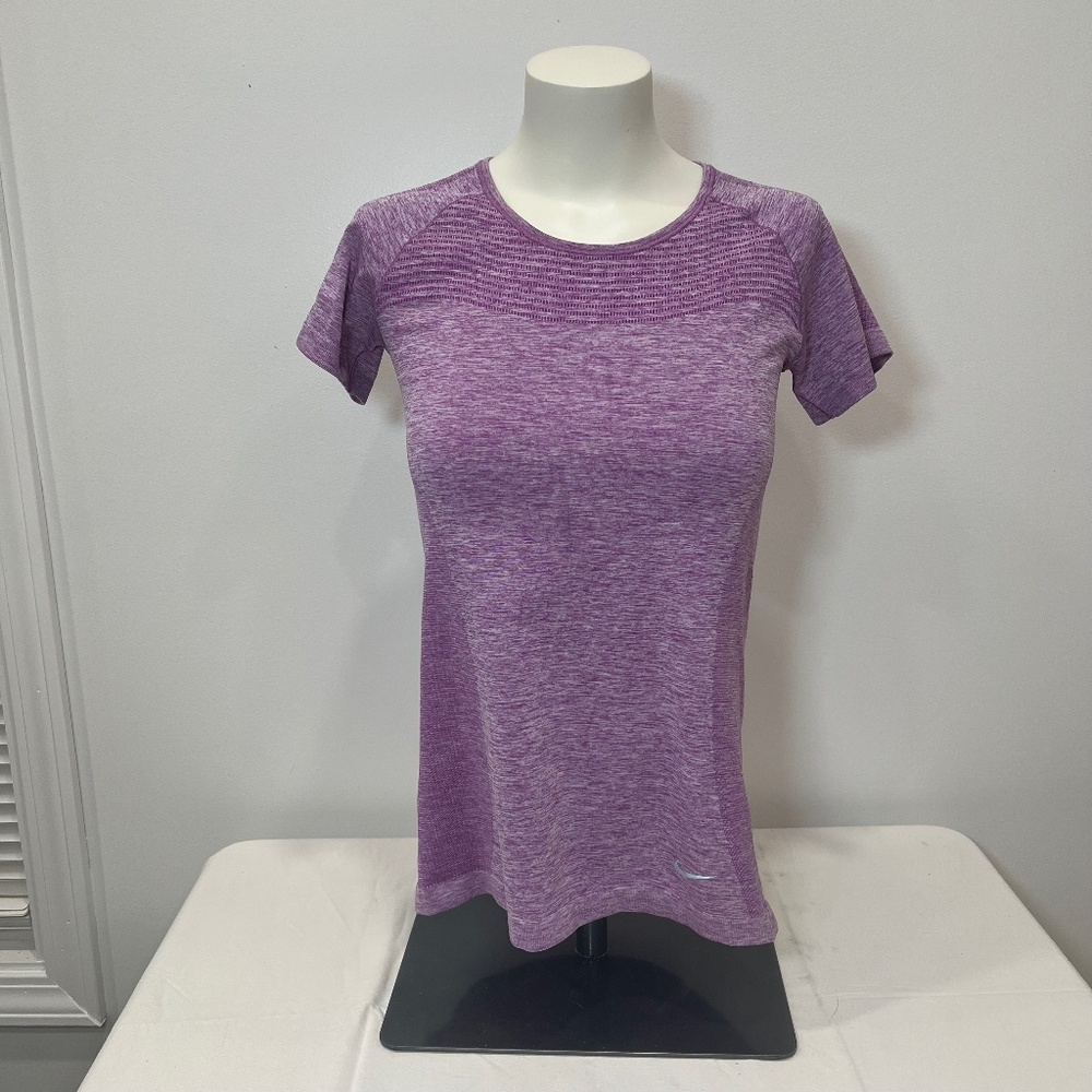 Purple Nike Dri-Fit athletic top